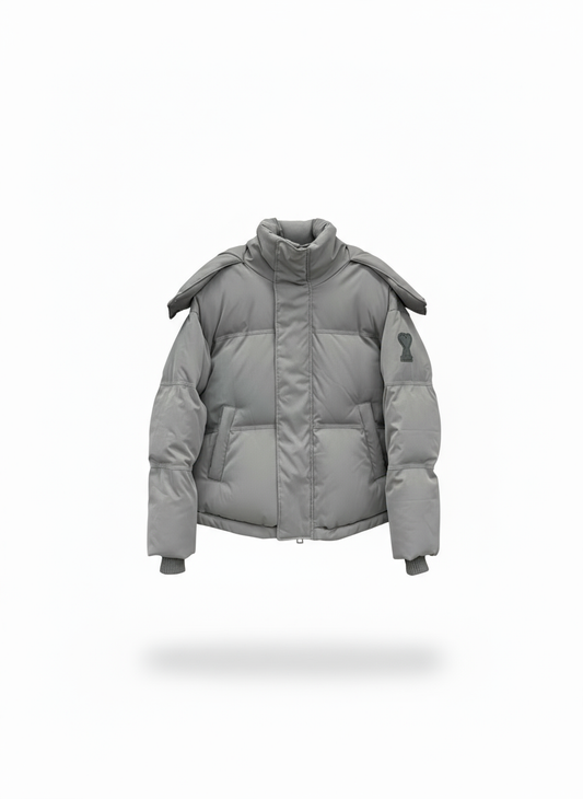 Gray jacket without hanger